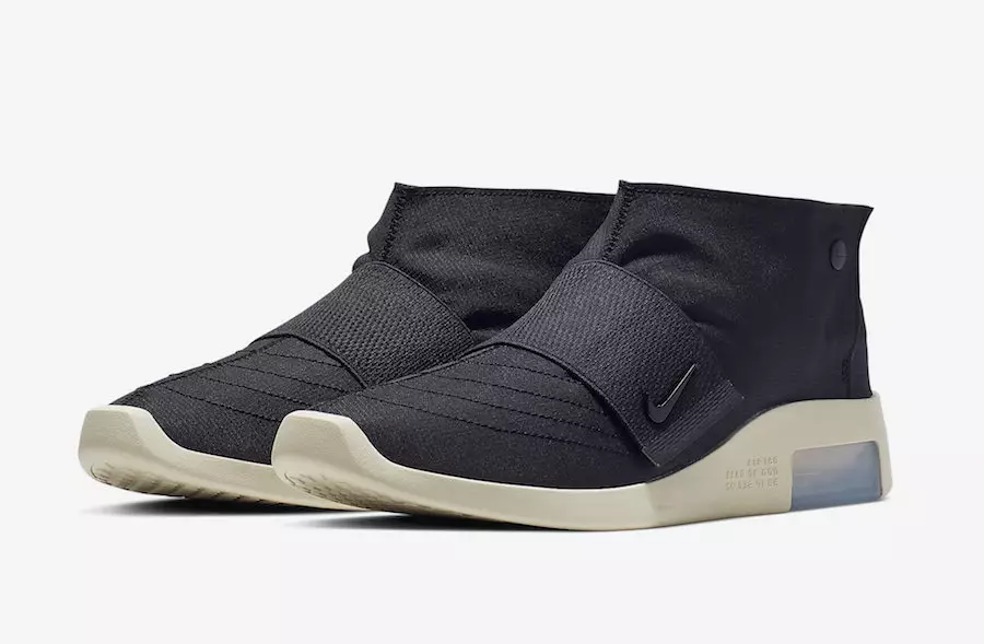 Nike Air Fear of God Moccasin Black AT8086-002 Väljalaskekuupäev