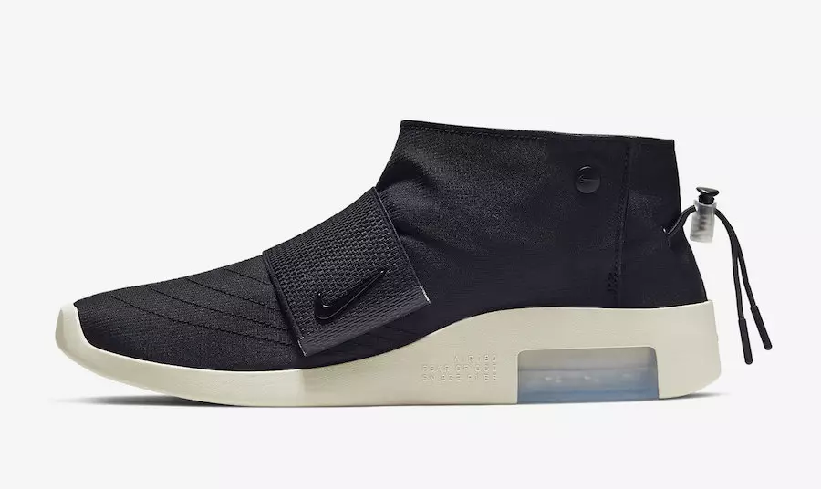 Nike Aeir Eagla Dé Moccasin Black AT8086-002 Dáta Eisiúna