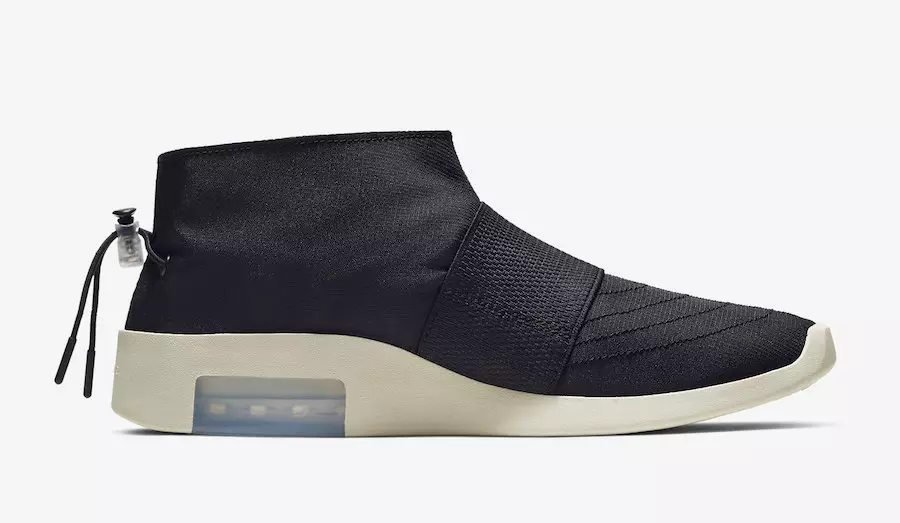 حذاء Nike Air Fear of God Moccasin أسود AT8086-002 تاريخ الإصدار