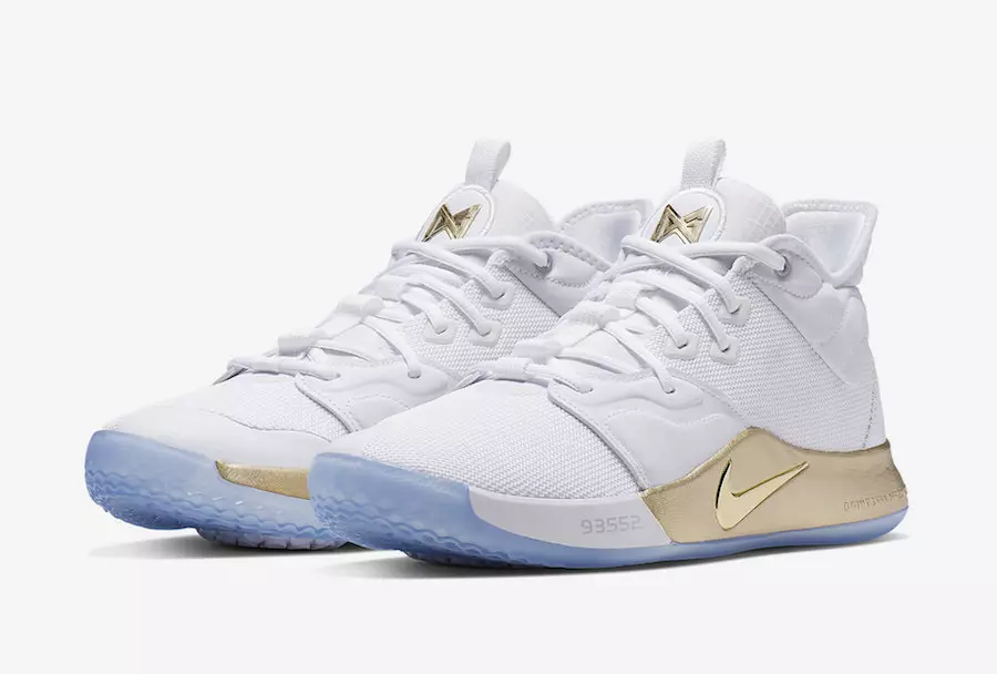 Nike PG 3 NASA Misin Apollo CI2666-100 Dáta Eisiúna Praghas