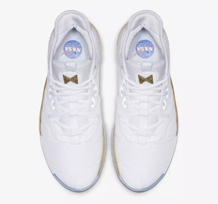 Nike PG 3 NASA Apollo Missions CI2666-100 Utgivelsesdato Pris