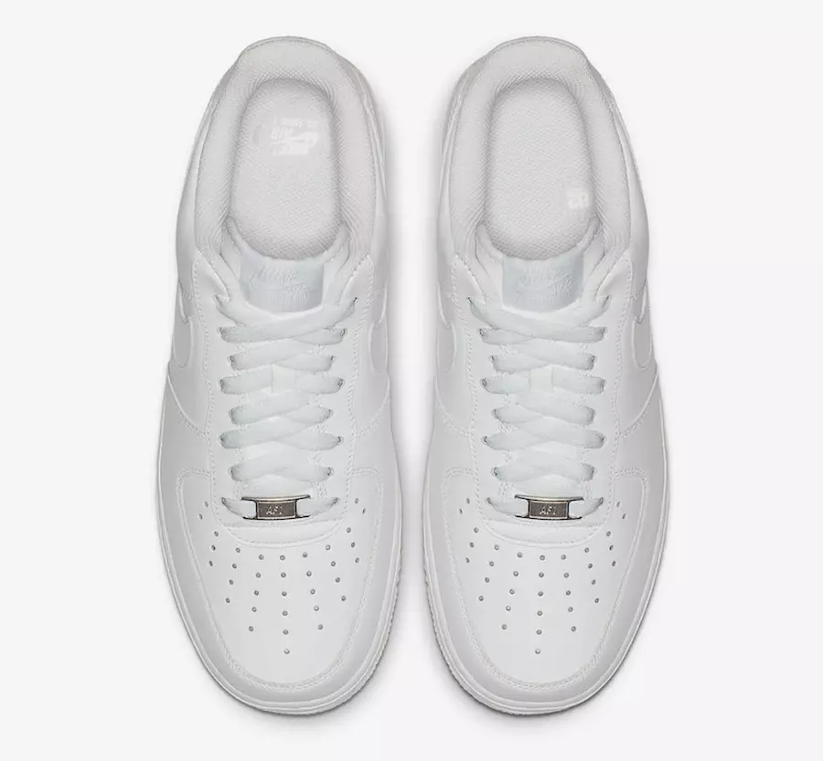 Nike Air Force 1 Low Triple White 315115-112 תאריך שחרור