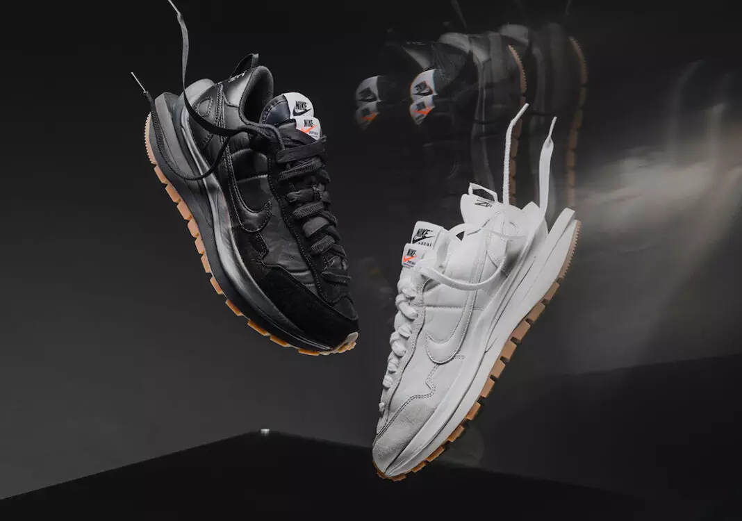 Sacai Nike VaporWaffle Black Off Noir White Sail ဖြန့်ချိသည့်ရက်စွဲ