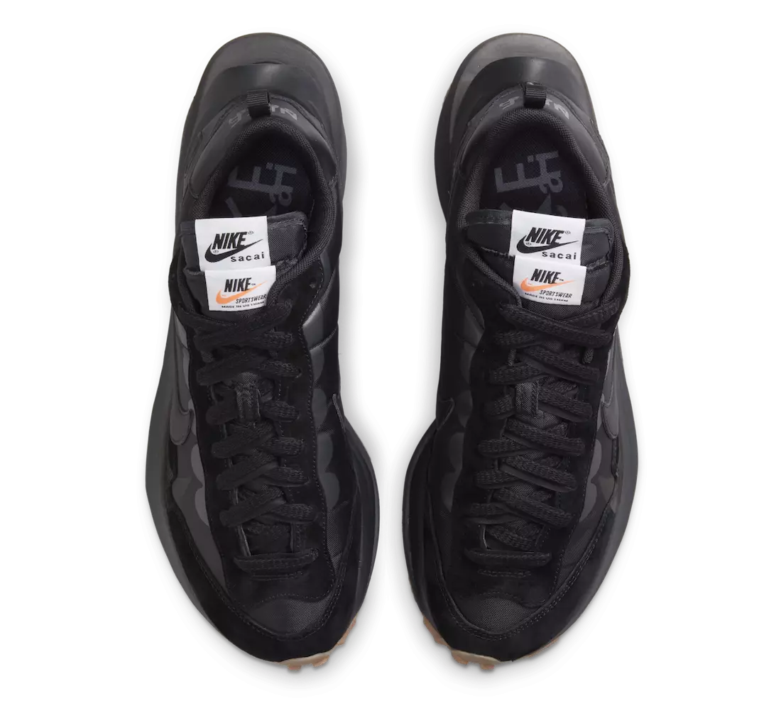 Sacai Nike VaporWaffle Off Noir Black Gum DD1875-001 Datum izdavanja