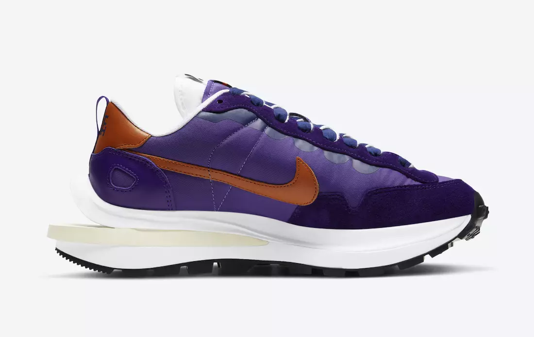 Sacai Nike VaporWaffle Dark Iris Campfire Orange Թողարկման ամսաթիվ