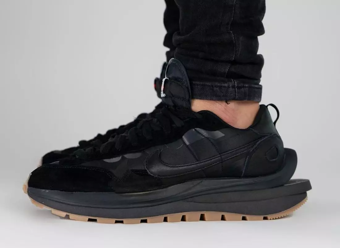 Sacai Nike VaporWaffle Dark Iris Campfire نارنجی سفید تاریخ انتشار