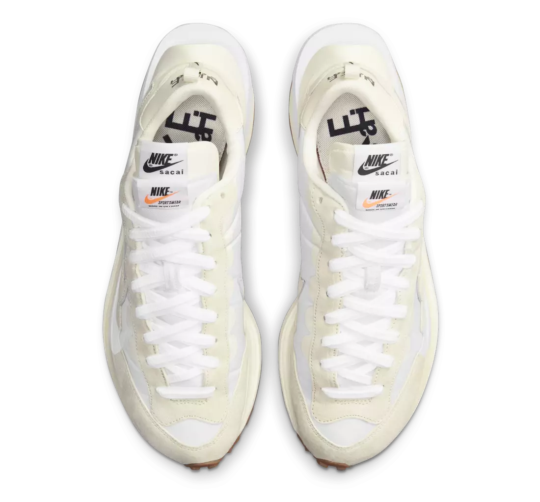 Sacai Nike VaporWaffle White Sail DD1875-100 Data de lançamento