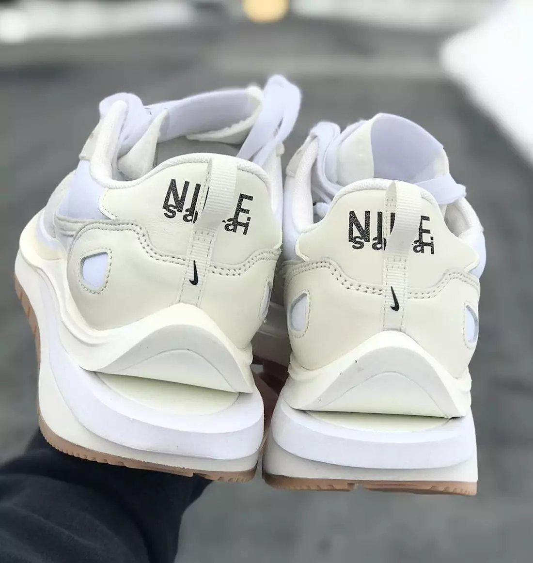 Sacai Nike VaporWaffle White Sail Gum Data de lançamento