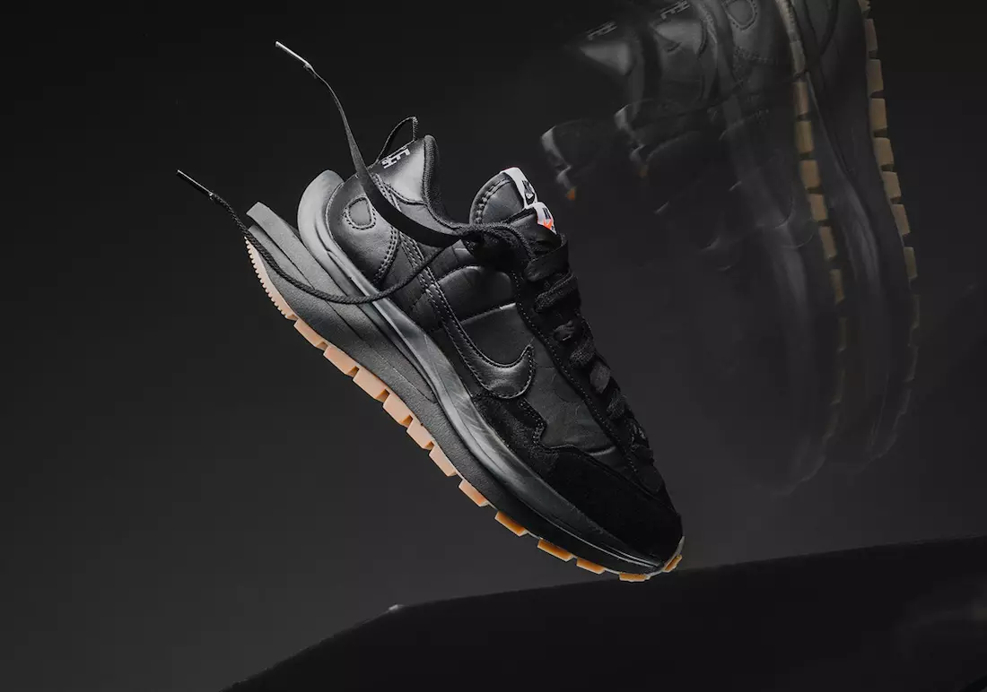 Sacai Nike VaporWaffle Black Off Noir White Sail Izdošanas datums