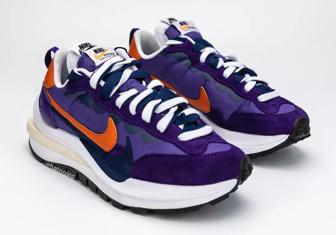 Sacai Nike VaporWaffle Dark Iris Purple Санаи барориши