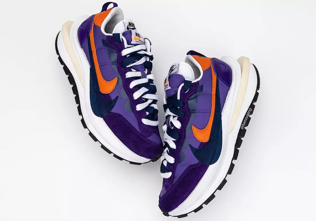 Ngày phát hành Sacai Nike VaporWaffle Dark Iris Purple