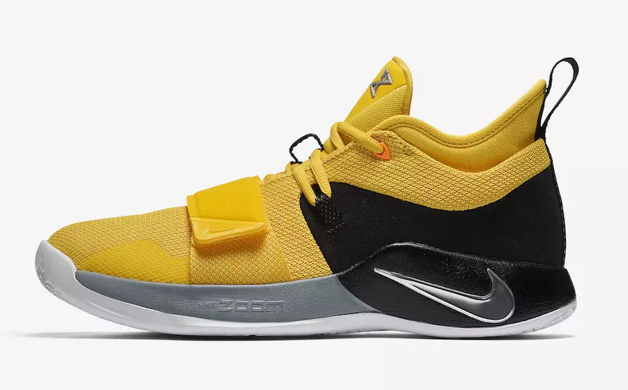 Nike PG 2.5 kollane must BQ8452-700 väljalaskekuupäev