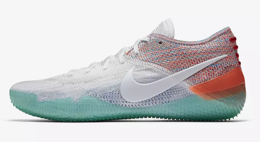 Nike Kobe AD NXT 360 White Multicolor AQ1087-102 Útgáfudagur