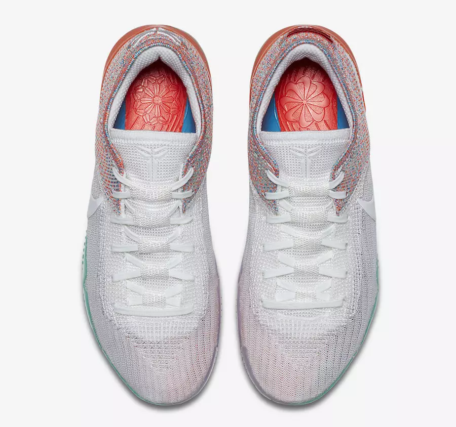 Nike Kobe AD NXT 360 White Multicolor AQ1087-102 Tanggal Rilis