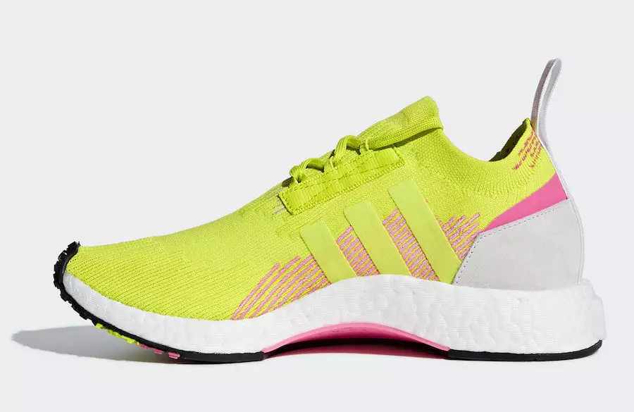 adidas NMD Racer Primeknit Semi-Solar Yellow AQ1137 Data e publikimit