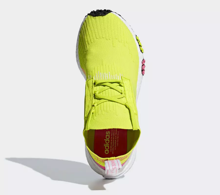 adidas NMD Racer Primeknit Semi-Solar Yellow AQ1137 Data lansării