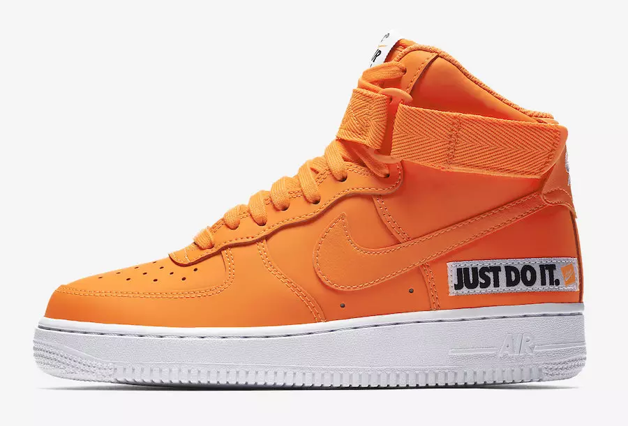 Nike Air Force 1 High Just Do It BQ7925-800 Шығарылым күні