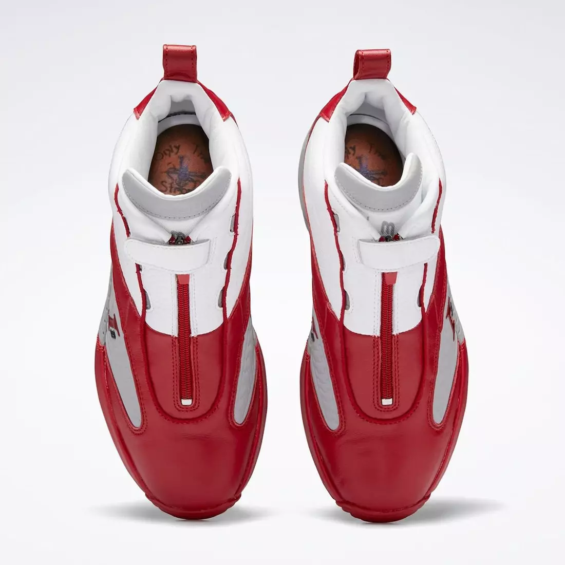 Reebok Answer IV OG White Red FY9690 2021 Chiqarilgan Sana