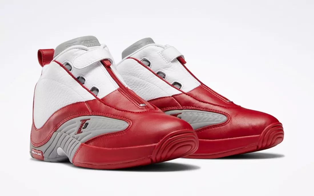 Reebok Answer IV OG White Red FY9690 2021 Data di rilascio