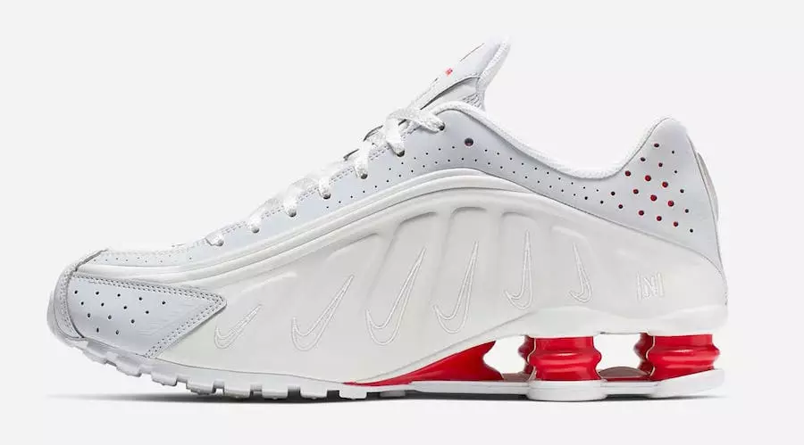 تاريخ إصدار Neymar Nike Shox R4 White