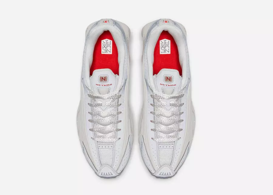 Neymar Nike Shox R4 White Releasedatum