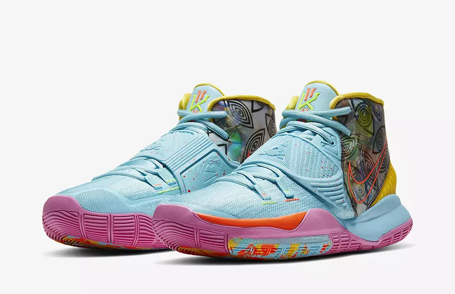 تاریخ انتشار Nike Kyrie 6 Preheat Miami CN9839-404