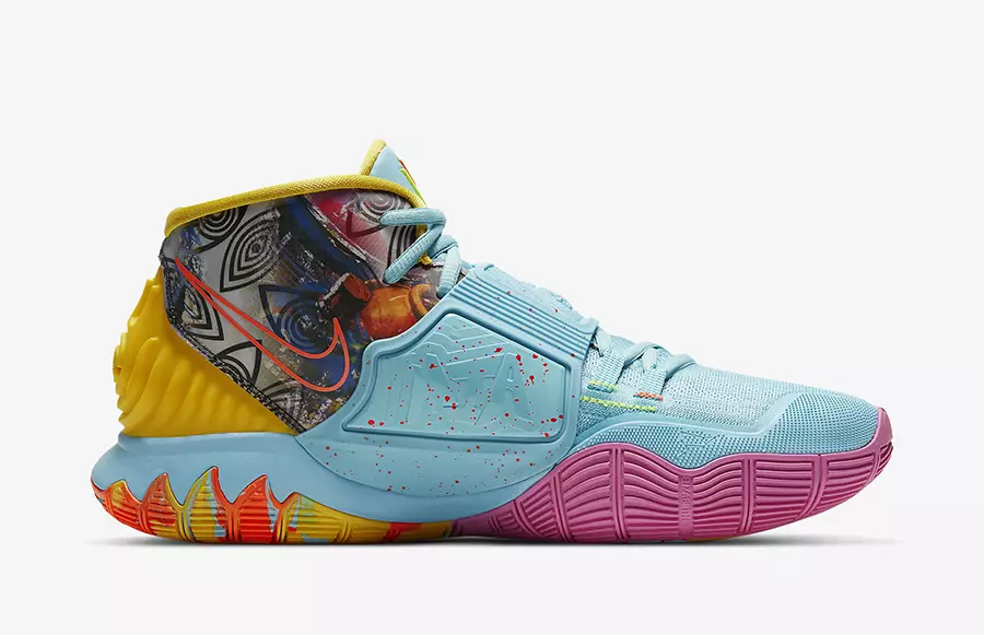 Nike Kyrie 6 Preheat Miami CN9839-404 Dáta Eisiúna