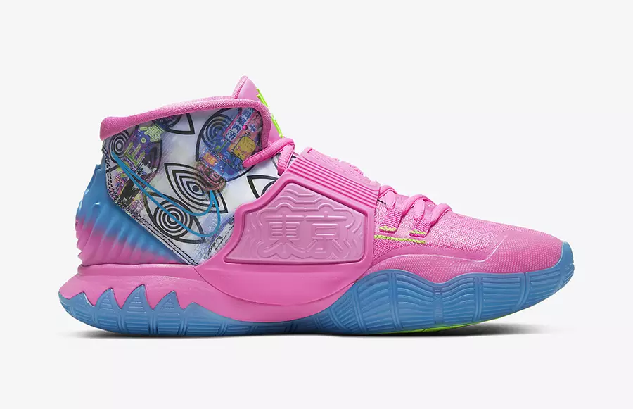 Nike Kyrie 6 Preheat Tokyo CQ7634-601 Дата на издаване