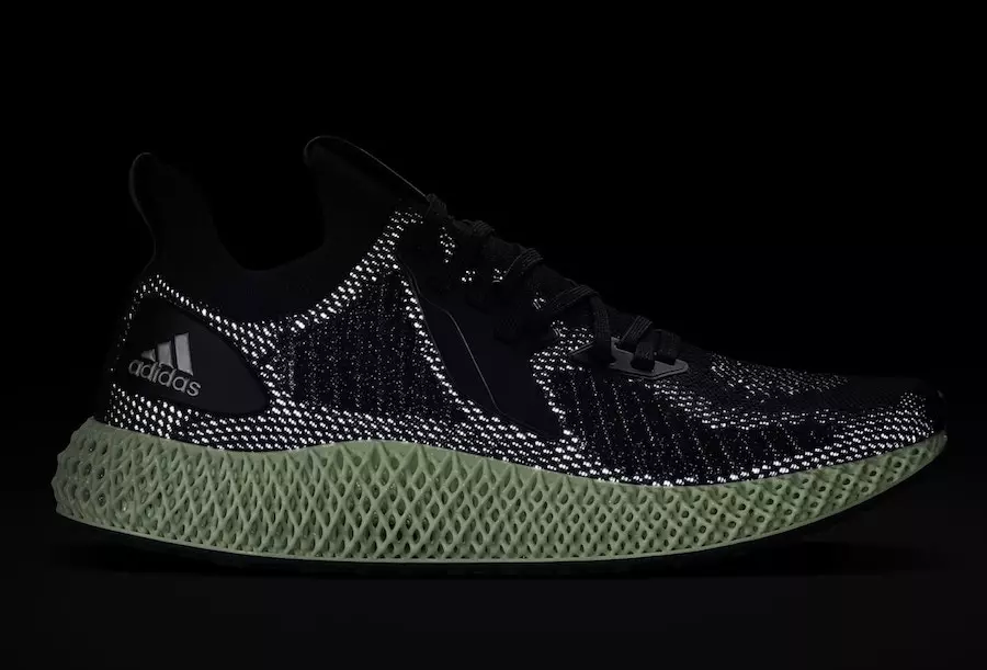 Adidas Alphaedge 4D Reflective Black FV4686 Išleidimo data