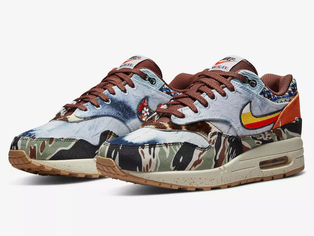 Concpets Nike Air Max 1 Camo DN1803-900 худалдаанд гарсан огноо