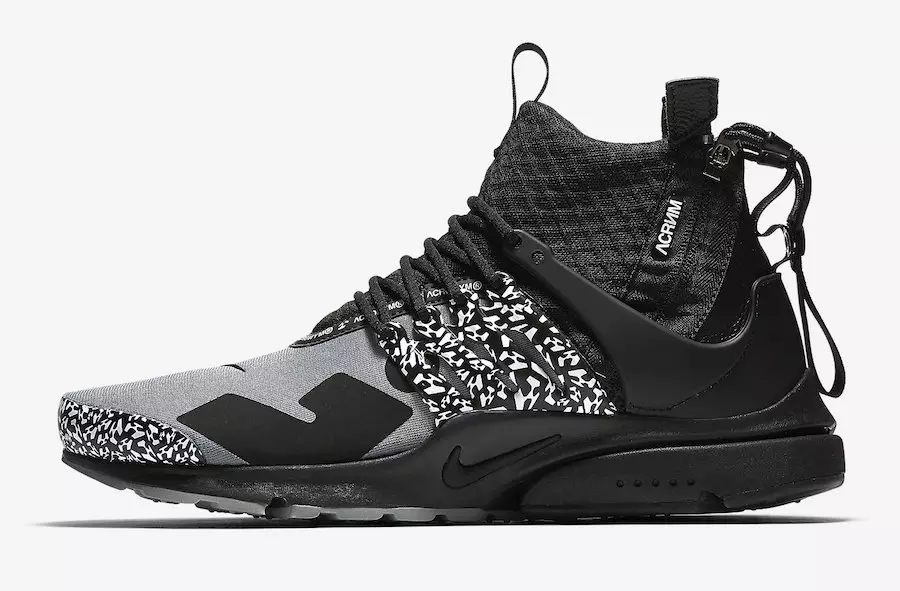 Akronimu Nike Air Presto Mid Cool Grey AH7832-001 Data tar-Rilaxx