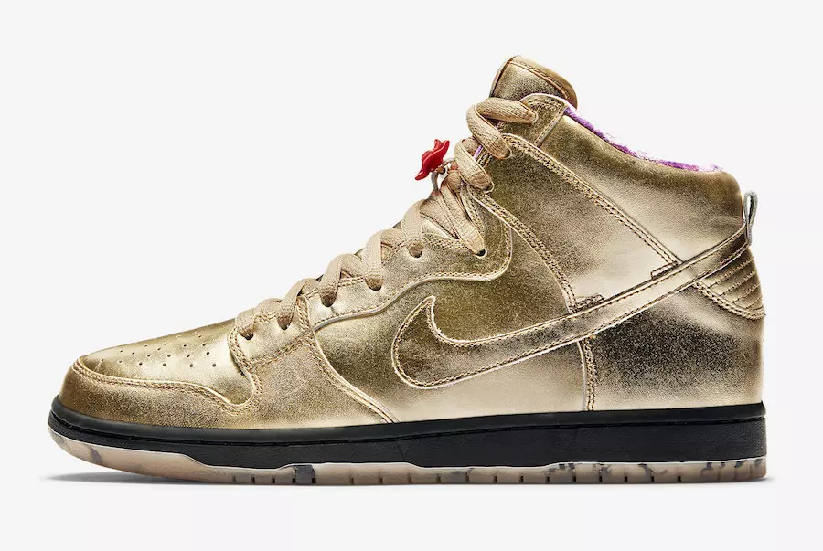 Raki Nike SB Dunk High Trompet AV4168-776 Útgáfudagur