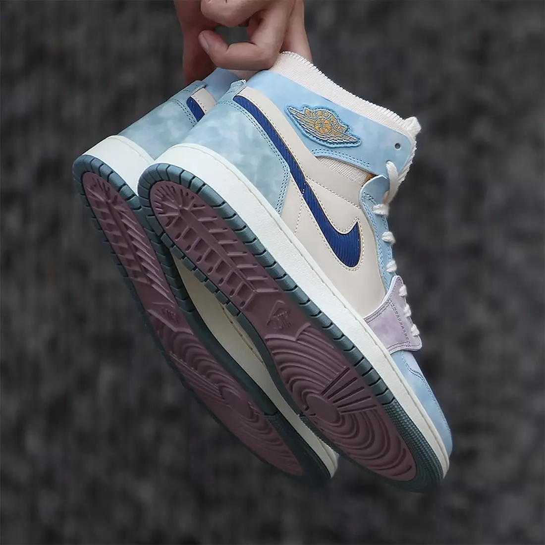 Air Jordan 1 Zoom CMFT Washed Blue تاريخ الإصدار