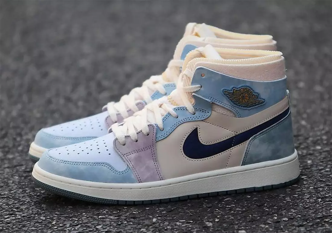 Air Jordan 1 Zoom CMFT Washed Blue تاريخ الإصدار