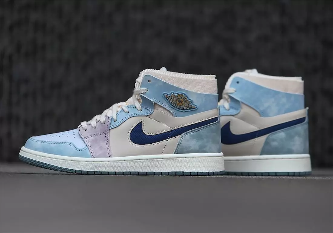 Air Jordan 1 Zoom CMFT Washed Blue Дата выпуску