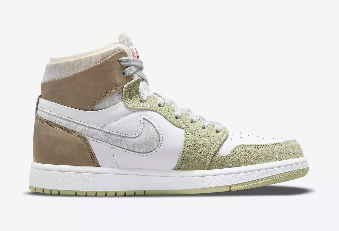 Air Jordan 1 Zoom CMFT Olive Aura CT0979-102 Utgivningsdatum