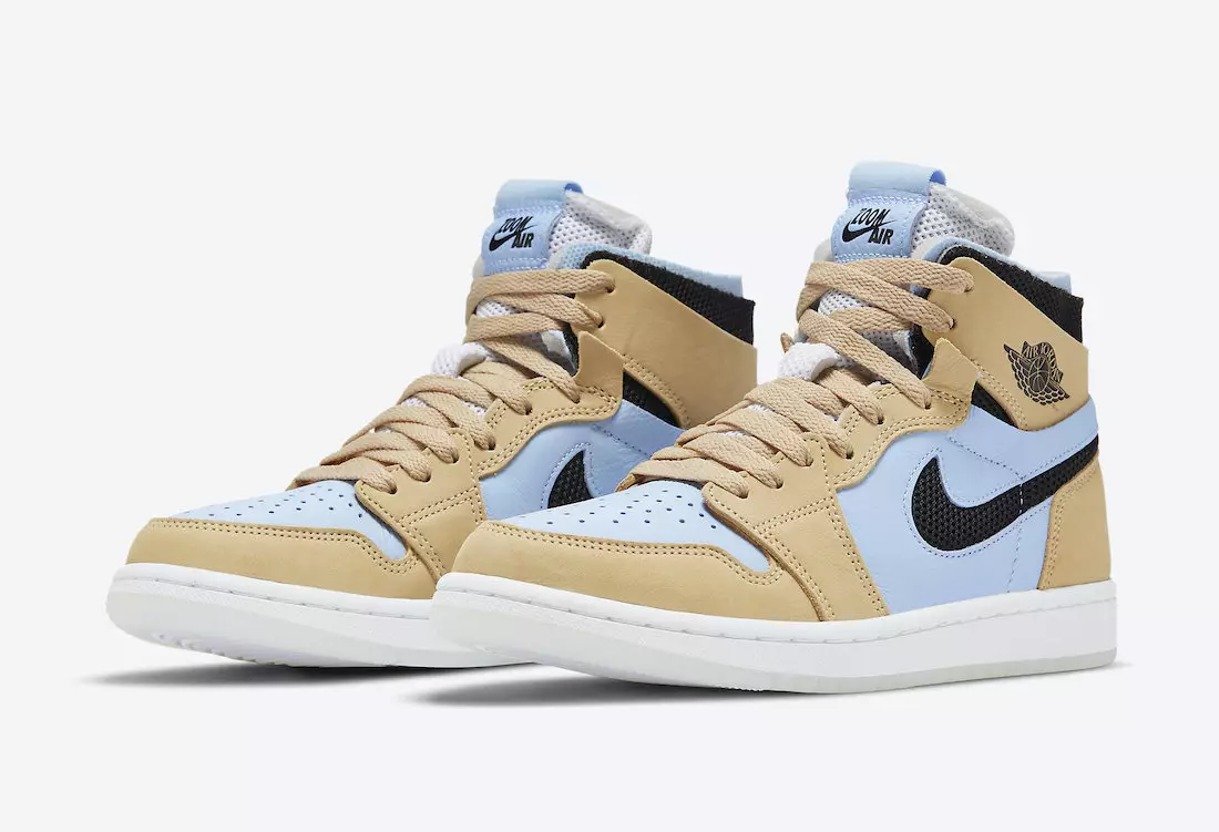 Officiella bilder av Air Jordan 1 Zoom CMFT "Psychic Blue"