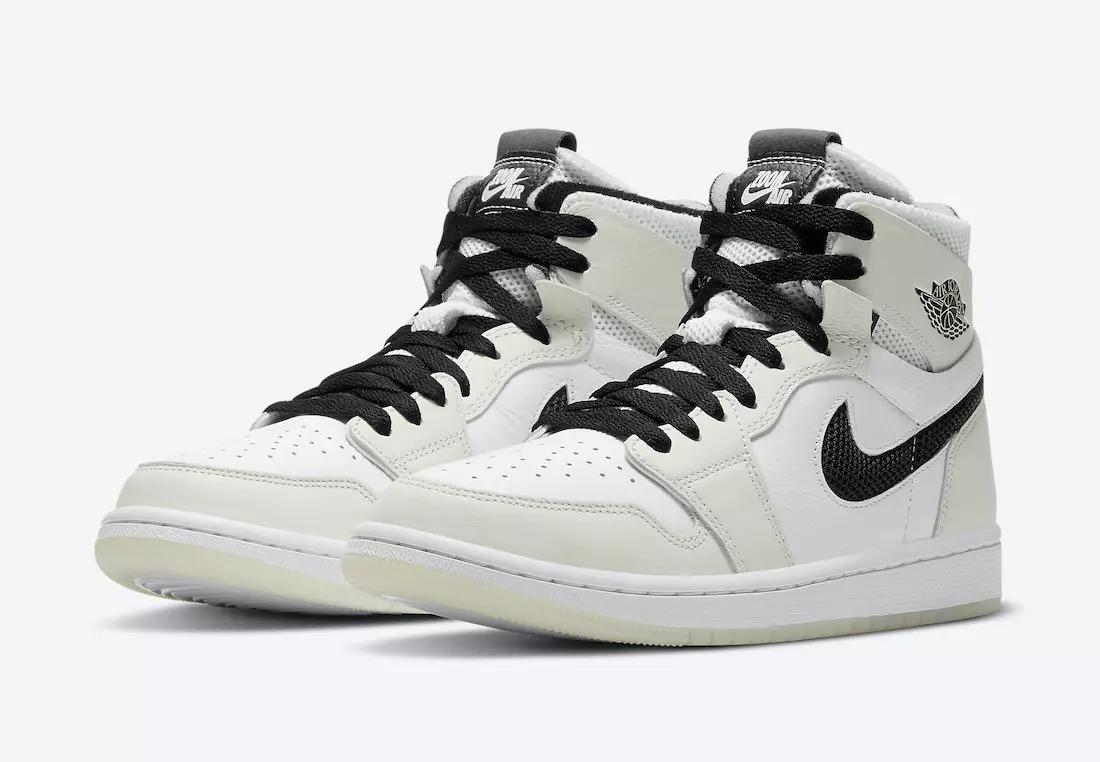 Een nieuwe schone Air Jordan 1 Zoom Comfort onderweg