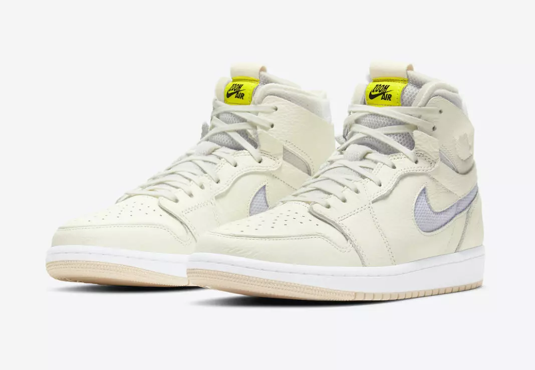 Air Jordan 1 Zoom Comfort Sail Pearl White CT0979-107 Megjelenés dátuma