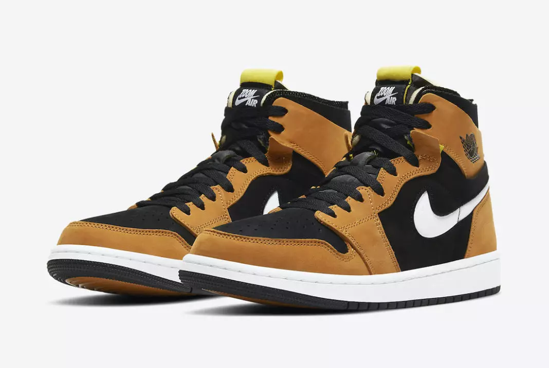 Air Jordan 1 Zoom Comfort Black Wheat CT0978-002 Udgivelsesdato