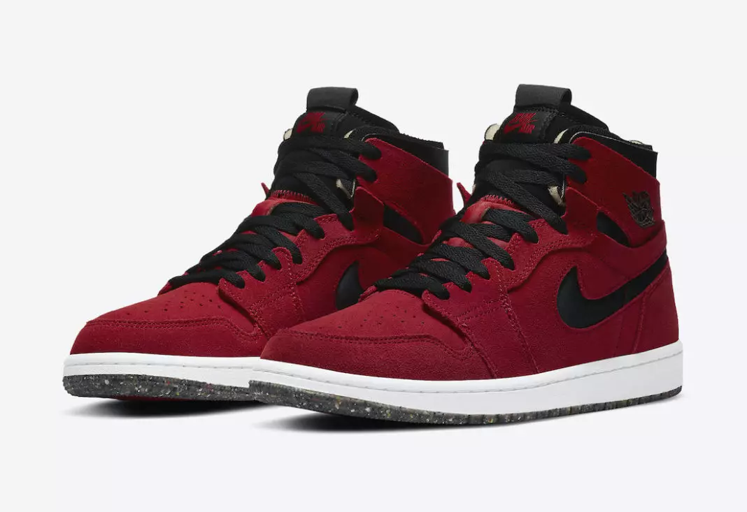 Air Jordan 1 High Zoom Red Suede CT0978-600 Megjelenés dátuma