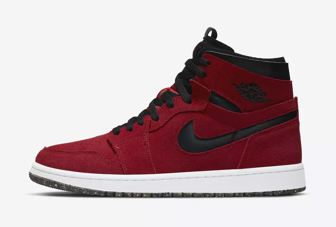 تاریخ انتشار Air Jordan 1 High Zoom Red Suede CT0978-600