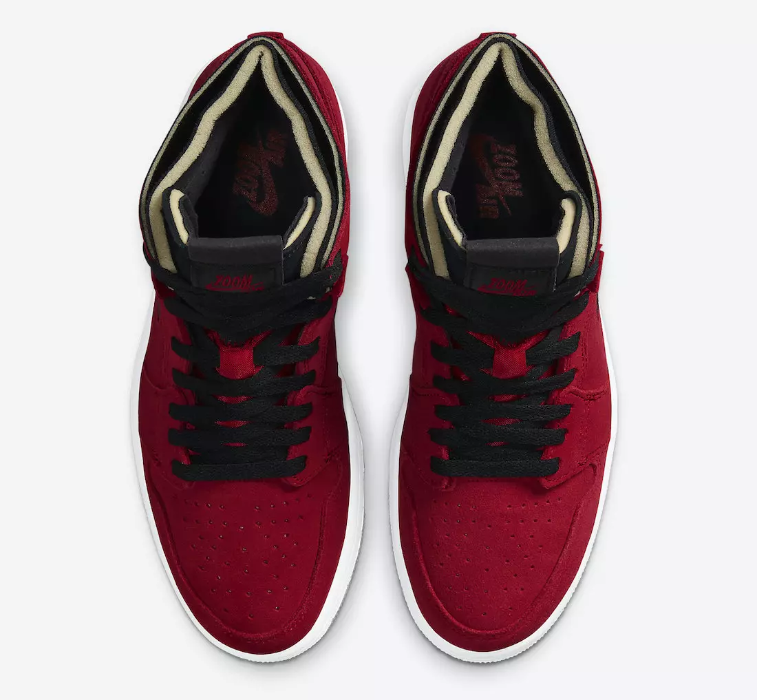 Air Jordan 1 High Zoom Red Suede CT0978-600 Release Datum