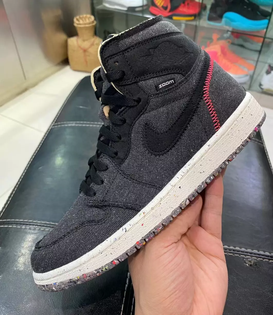 Space Hippie Air Jordan 1 זום גבוה CW2414-001 תאריך יציאה