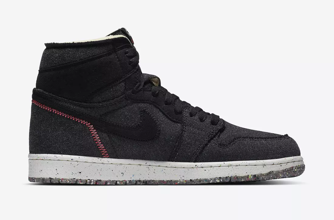 Air Jordan 1 Hapësirë me zmadhim të lartë Hippie CW2414-001 Data e publikimit