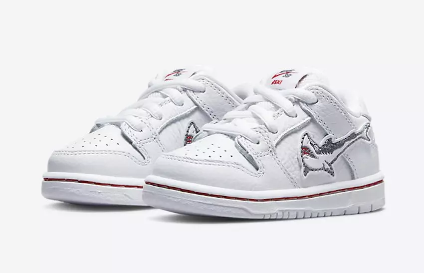 Oski Nike SB Dunk High Great White Shark Toddler Data e publikimit