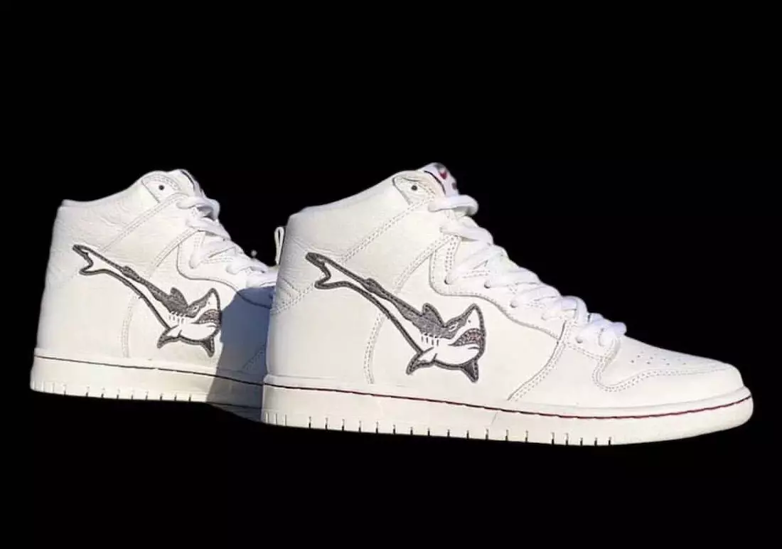 Oski Nike SB Dunk High Shark White תאריך יציאה