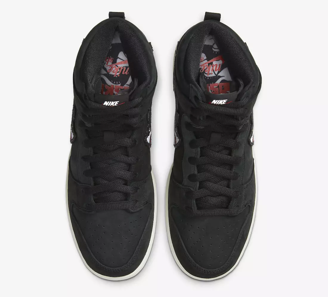 Oski Nike SB Dunk High Shark Black CI2692-001 Útgáfudagur