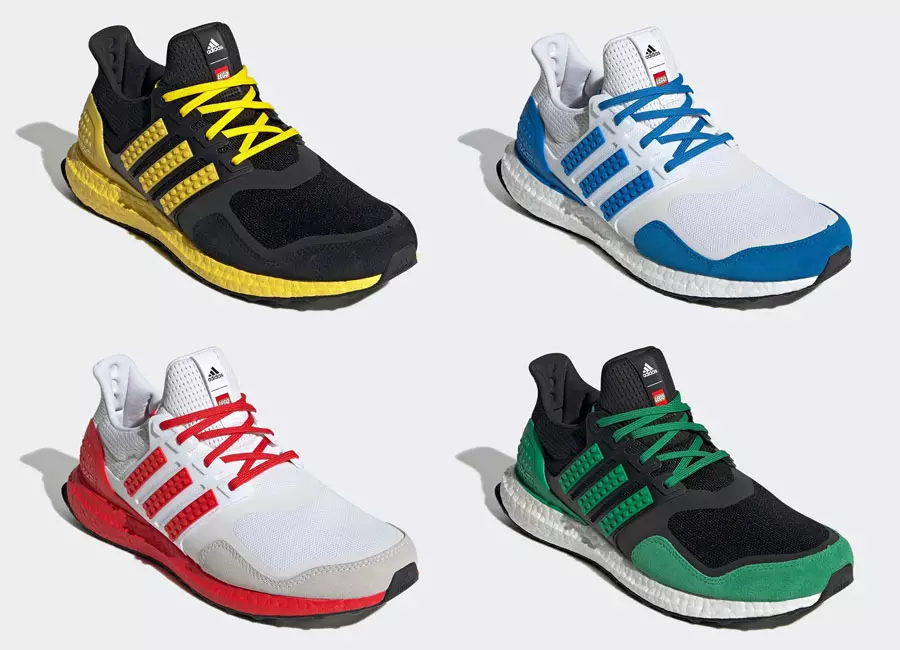 LEGO adidas Ultra Boost DNS krāsu pakotnes izlaišanas datums