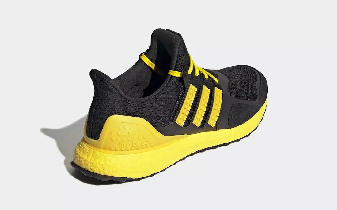 LEGO adidas Ultra Boost DNA შავი ყვითელი H67953 გამოშვების თარიღი